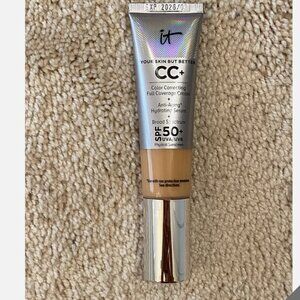 IT Cosmetics CC+ Cream Full Coverage Foundation with SPF 50+ | Light Medium